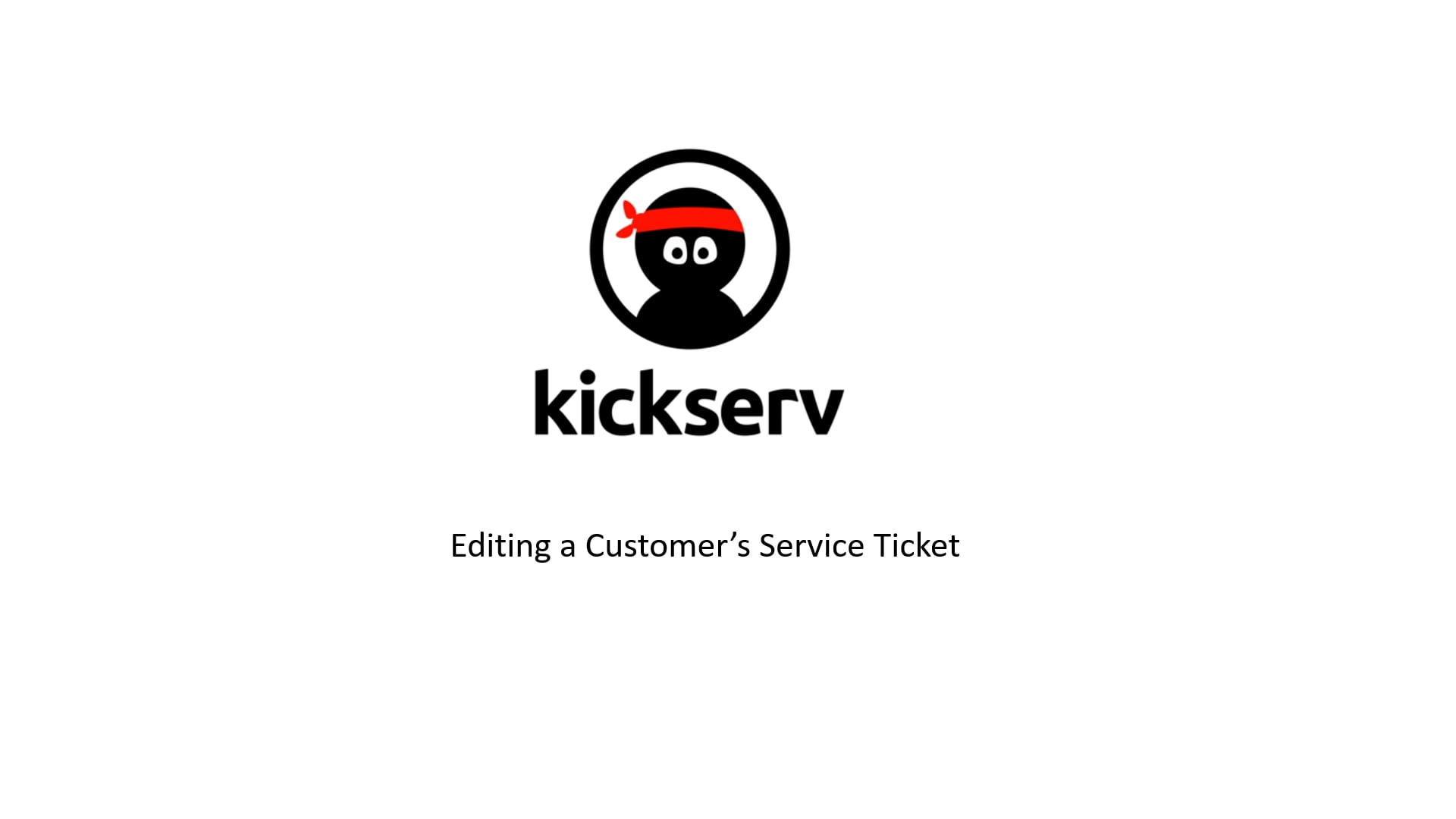Customer edits Kickserv on Vimeo