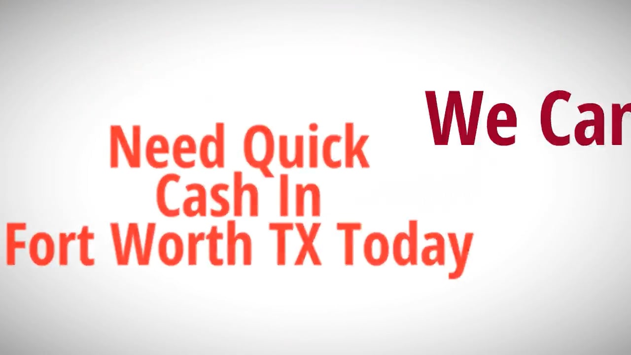 Auto Title Loans Fort Worth TX on Vimeo