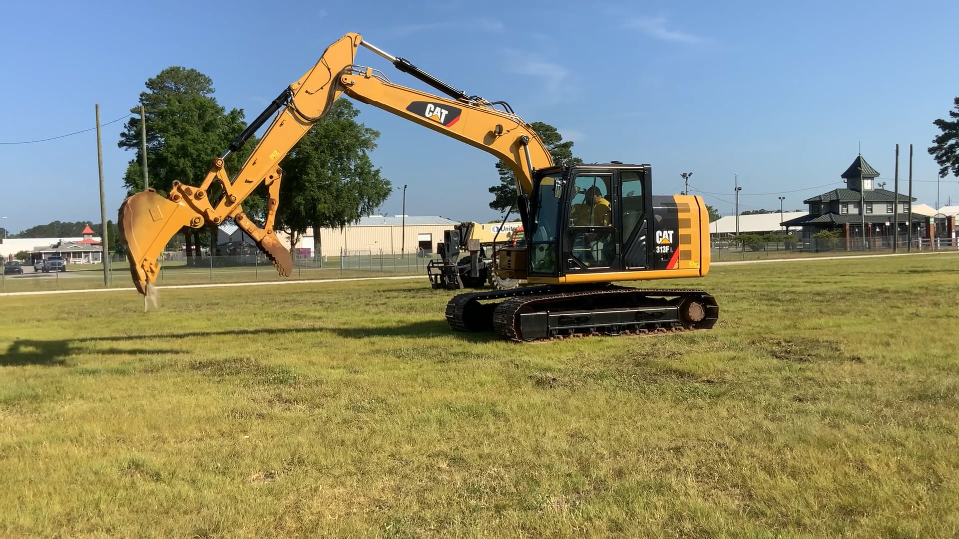 2020 CATERPILLAR 313F HYDRAULIC EXCAVATOR SN DJE10812 On Vimeo