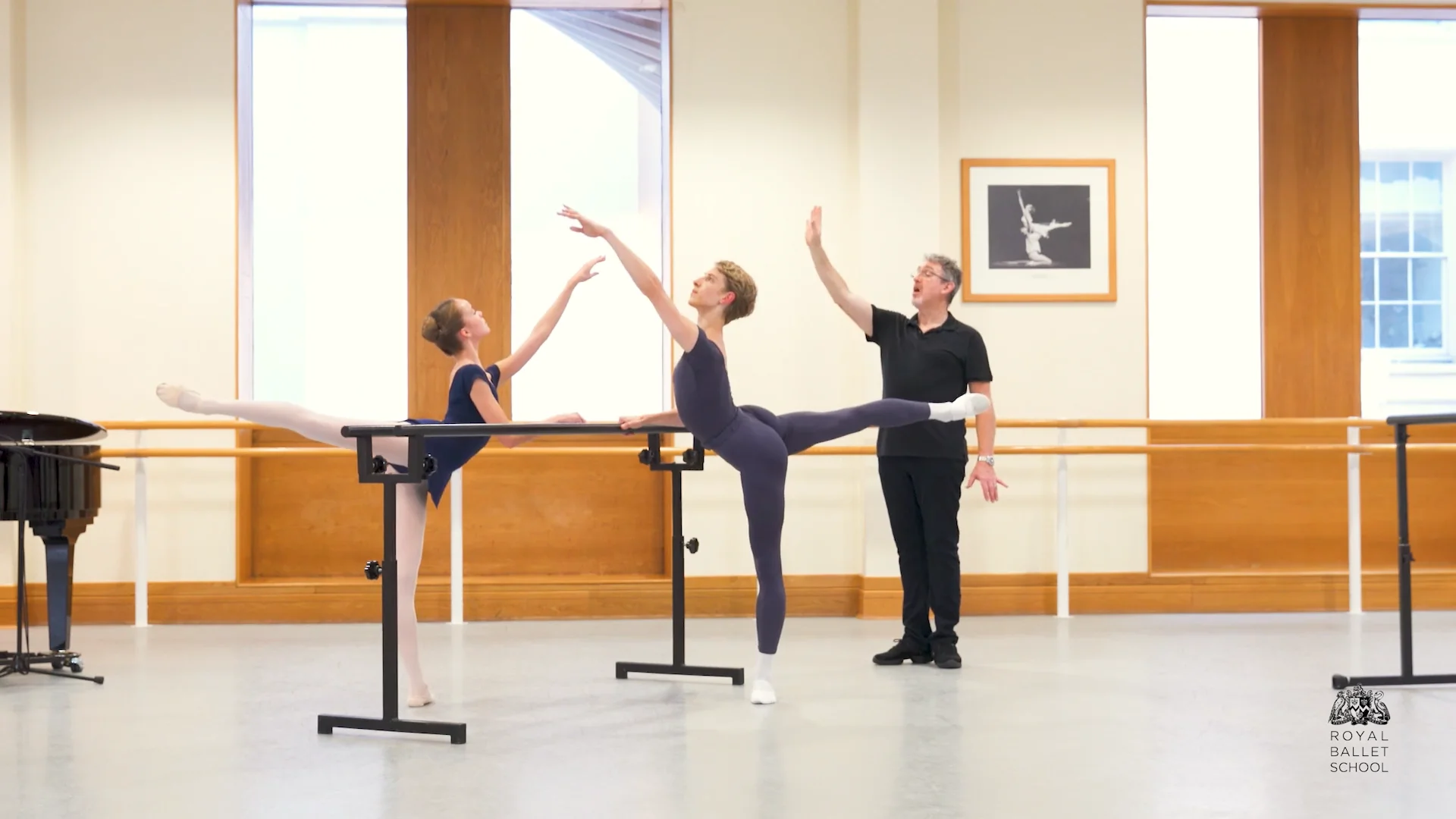 Ballet class: relationship with the floor The Royal Ballet School On  Demand