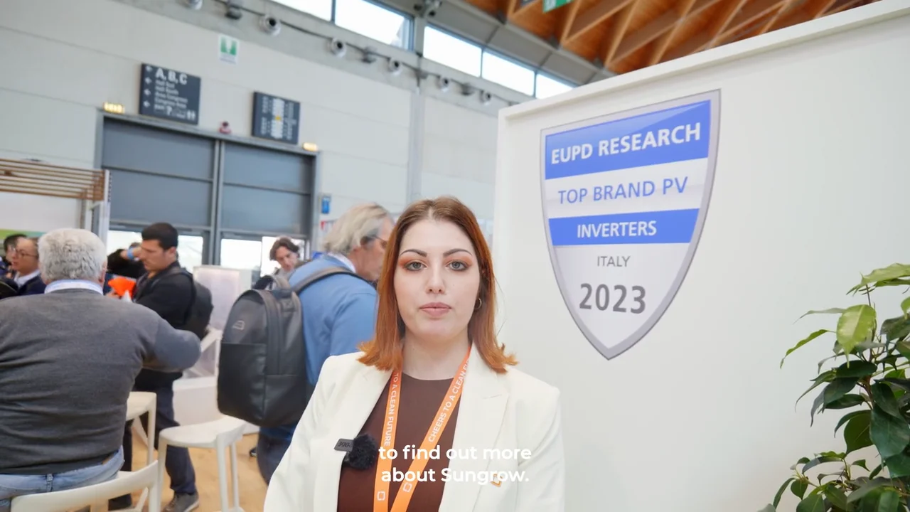 Booth Walkthrough @ K.EY 2023, Rimini - Sungrow on Vimeo