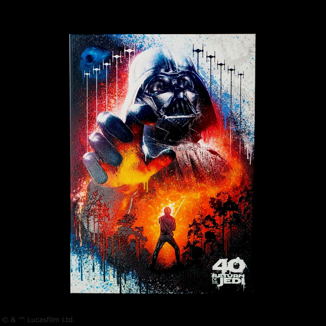 Displate x Star Wars Revenge of the Sith Limited Edition store Metal Poster