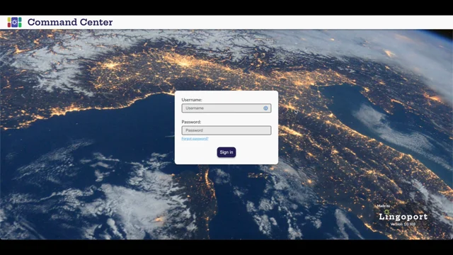 Getting Started with Lingoport's Command Center for Globalyzer and Localyzer