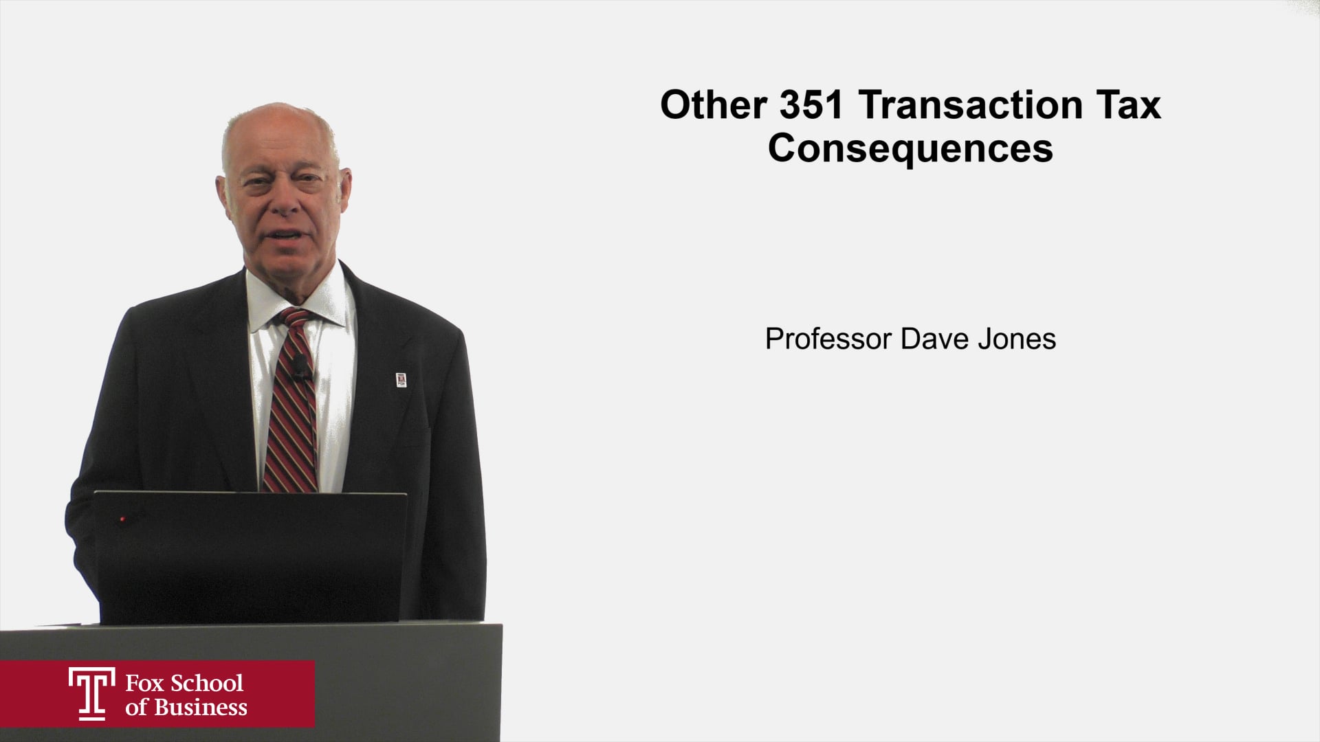 Other 351 Transaction Tax Consequences