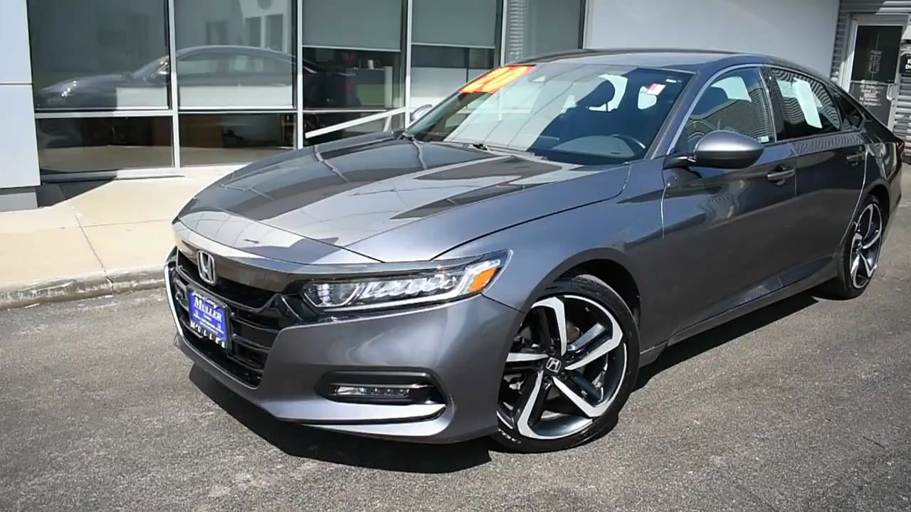 USED 2020 Honda Accord SPORT at Muller Honda of Gurnee (USED) H56625A