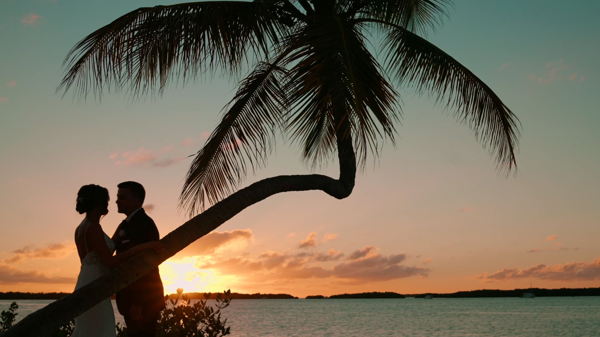 Alexis & Ian Sunset Wedding at Pierre's | Islamorada, FL