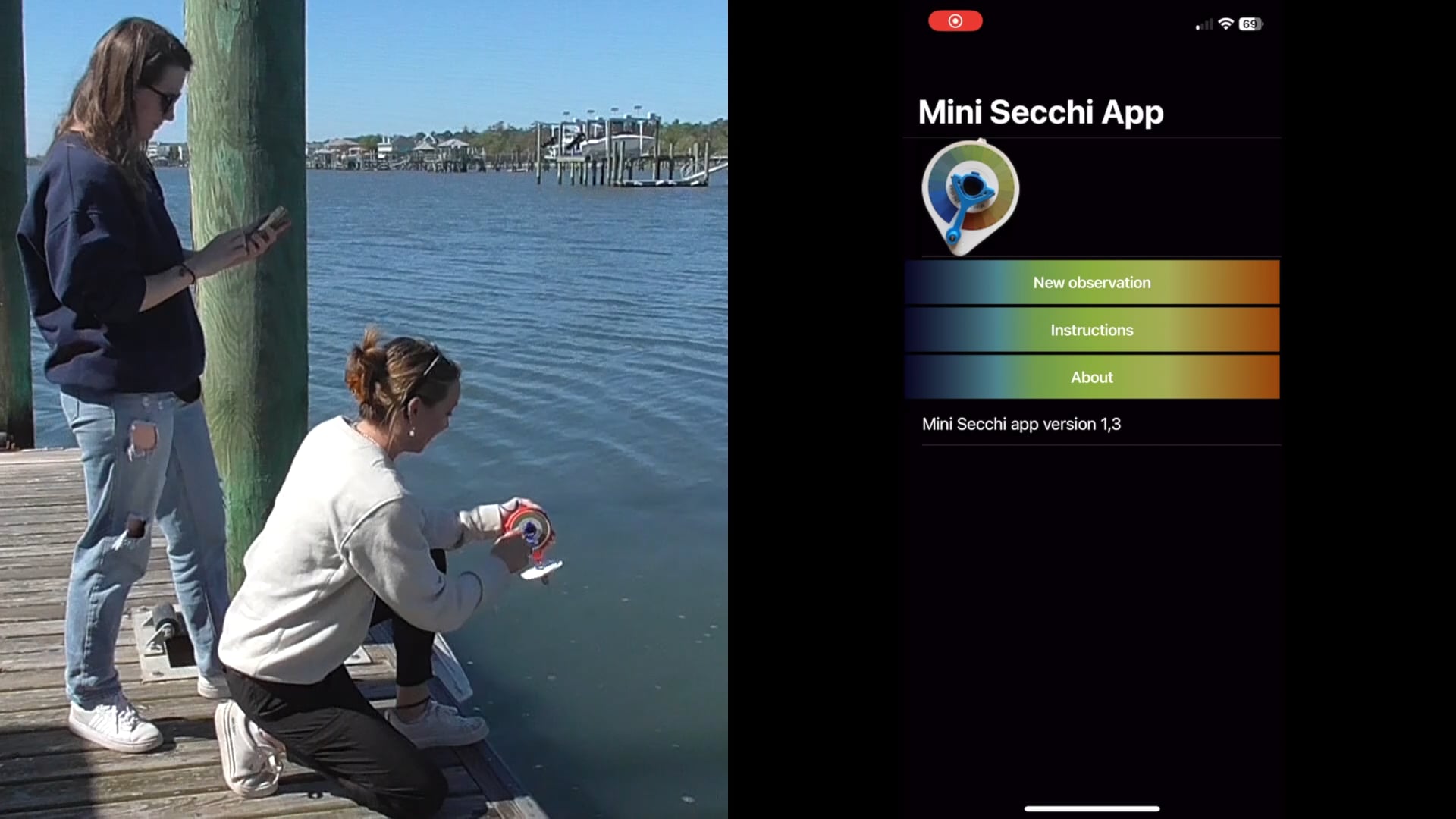 Secchi disk how to guide on Vimeo