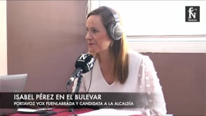 Entrevista Isabel Perez, candidata de Vox