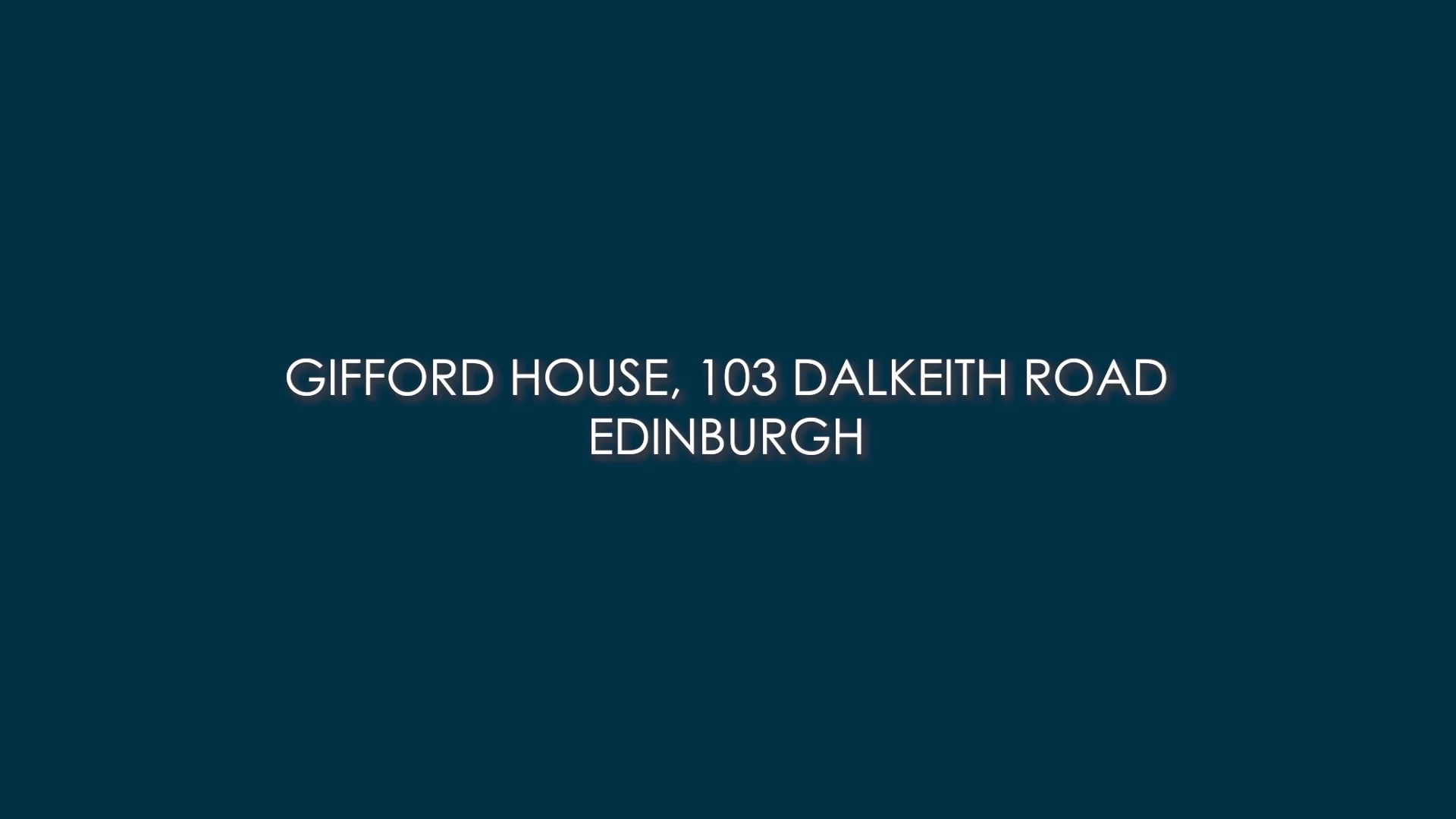 Graham Sibbald Gifford House 103 Dalkeith Road Edinburgh