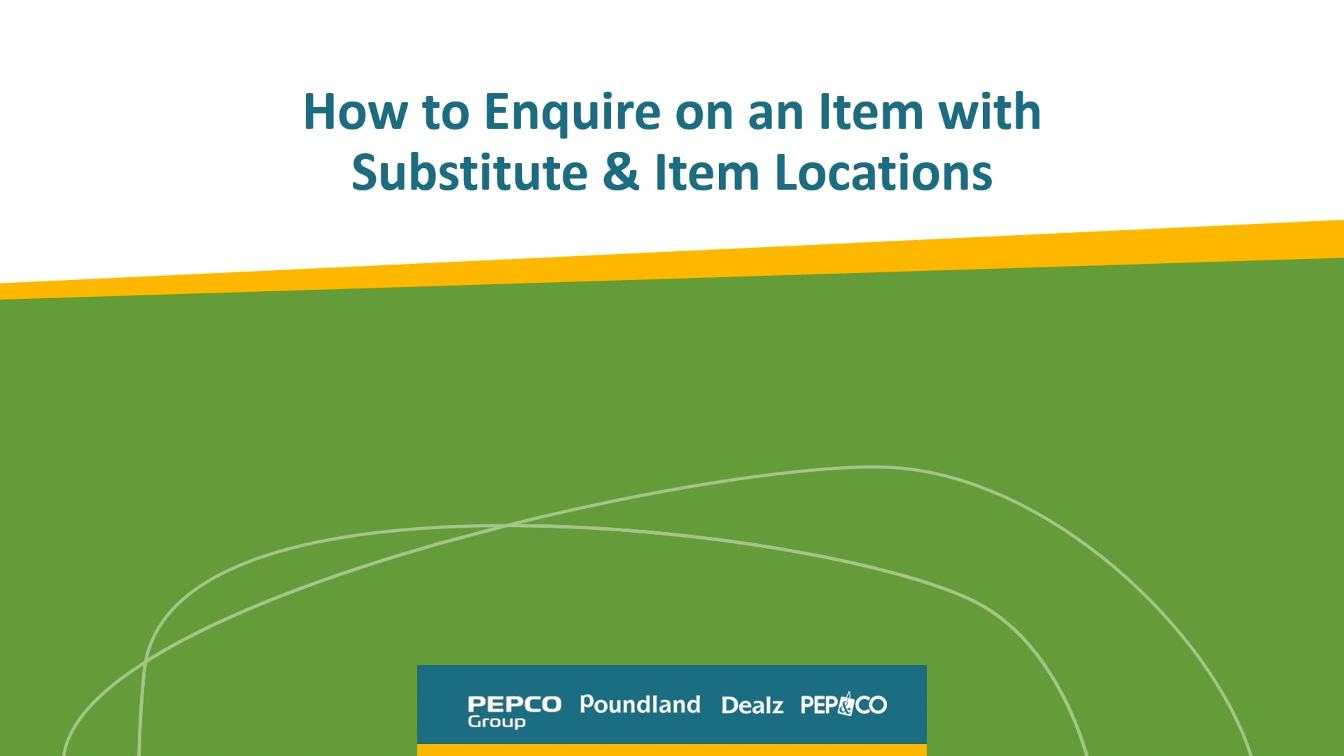 An Item List
