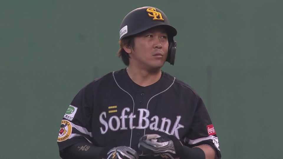 【2回表】連打で追加点!! ホークス・甲斐拓也 三遊間を破るタイムリーヒット!!  2023年5月17日 東北楽天ゴールデンイーグルス 対 福岡ソフトバンクホークス