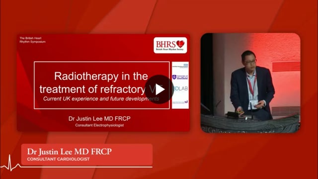 PREVIEW Radiotherapy in the treatment of refractory VT - Justin Lee