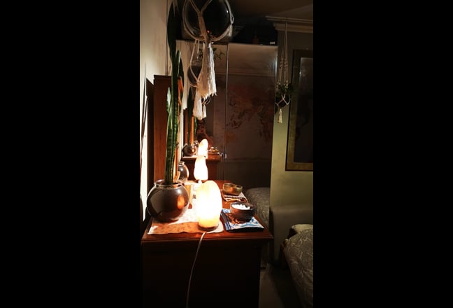 The green double room.  Main Photo