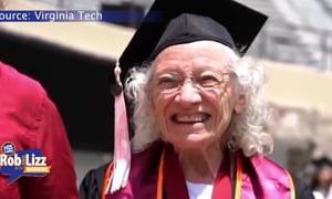 She Graduated in Her 80s