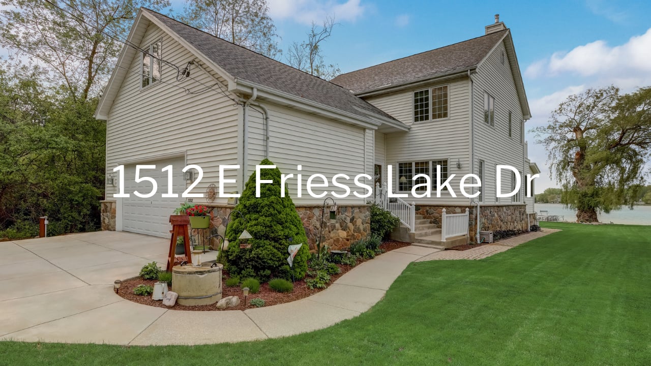 1512 E Friess Lake Dr, Hubertus, WI, 53033 on Vimeo