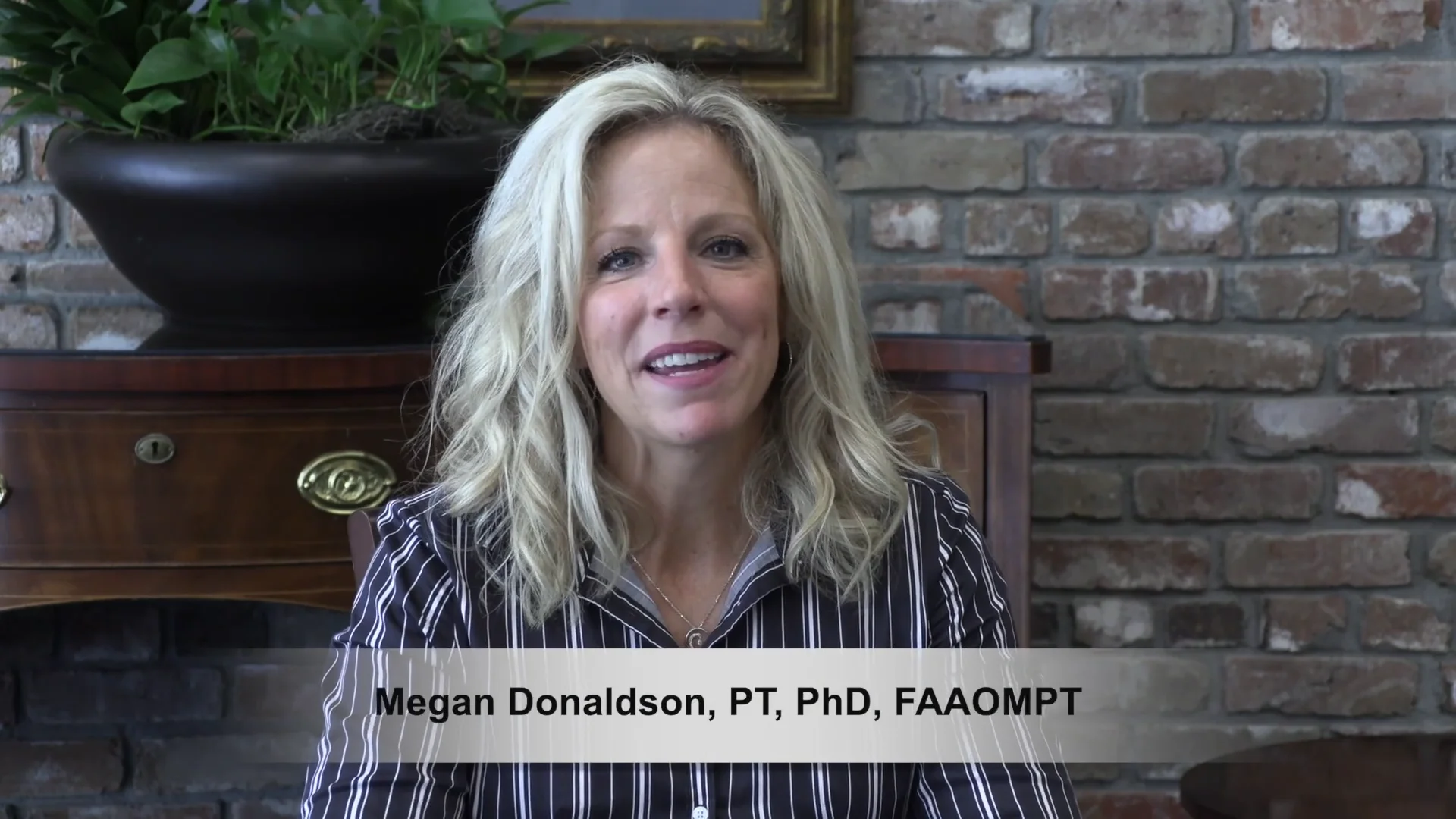 Dr. Megan Donaldson Welcome Video