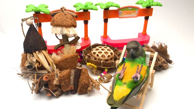 Natural Jute Rope, Parrot Toy Making Part