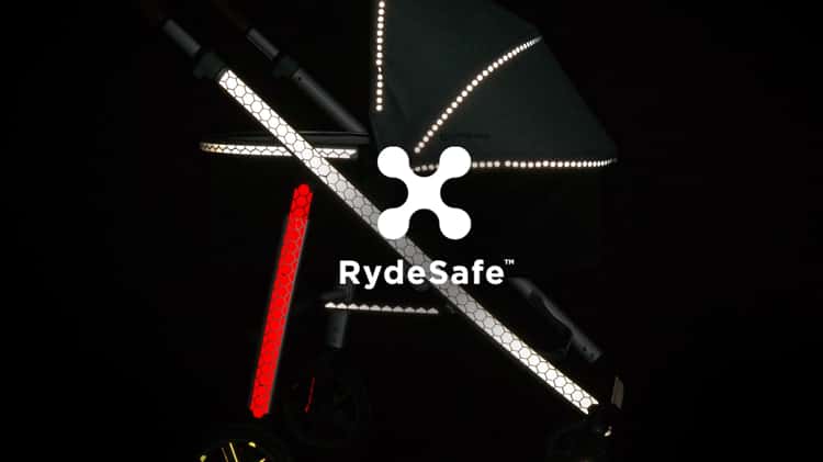 RydeSafe Reflective Stickers for Your Stroller on Vimeo