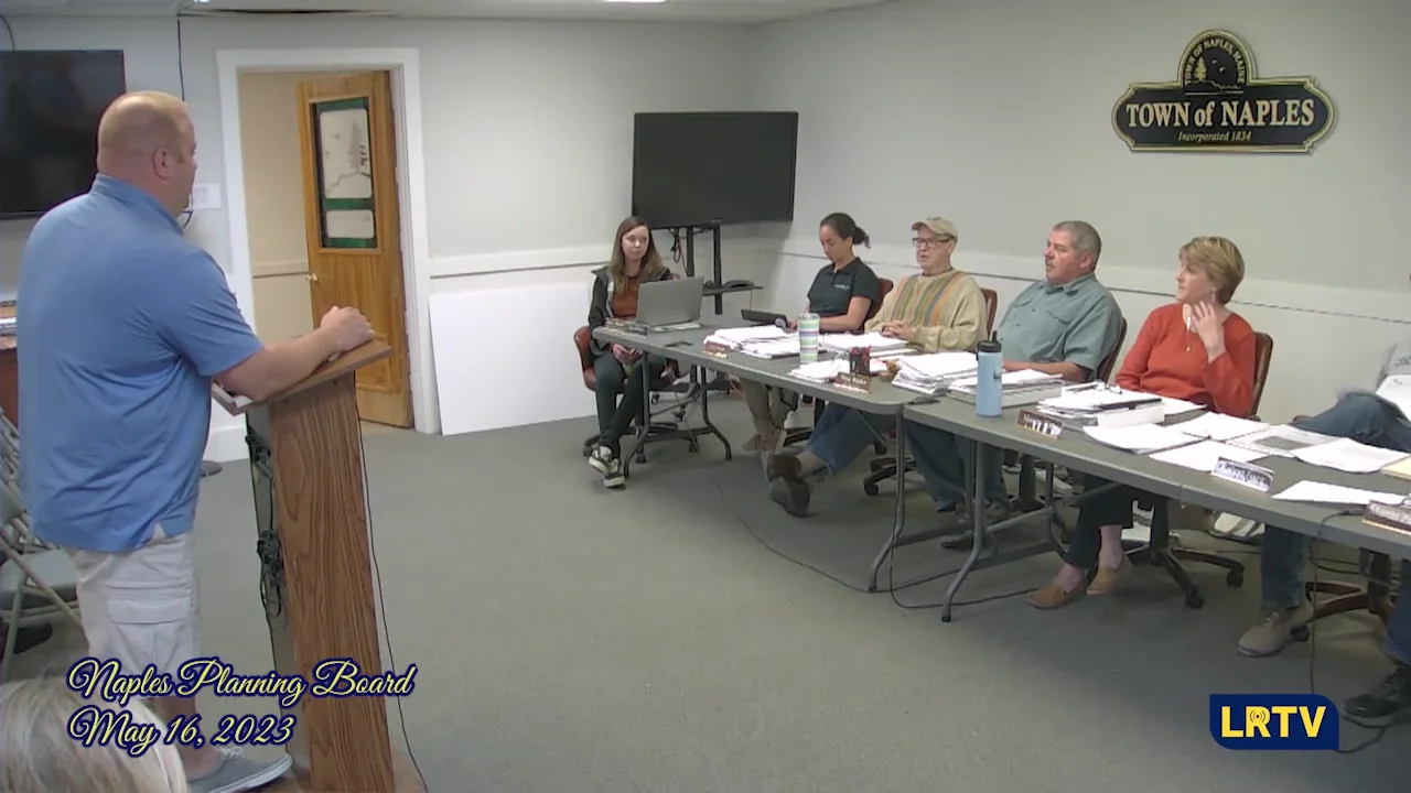 Naples Planning Board 5162023 on Vimeo