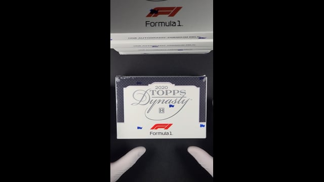 2020 Topps Dynasty Formula 1 未開封ボックス Lot(5) 2020 Topps Dynasty Formula 1 Sealed Hobby Box (From Factory