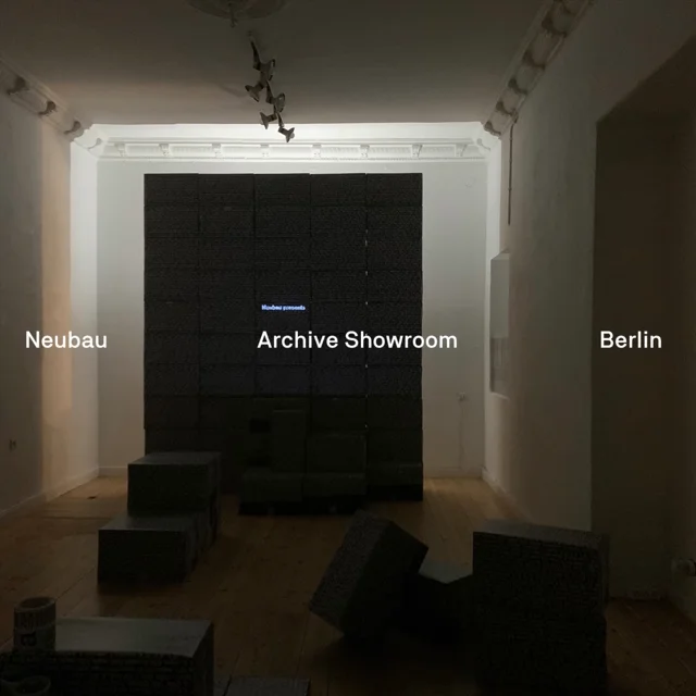 Neubau Neubau Archive Showroom Berlin (NB ASR B)