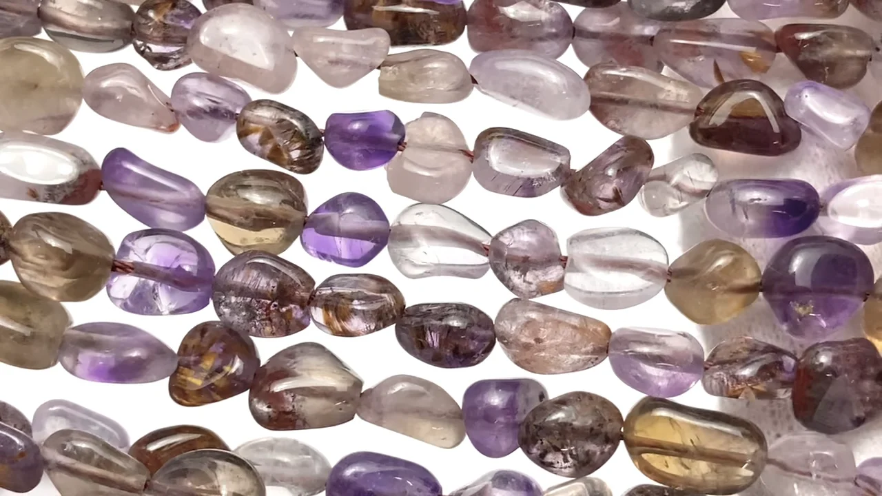 【ラスト1点】 稀少鉱物カコクセナイト内包 アメジストドーム 約72cm カコクセナイト内包 カルサイト共生 虹入り アメジスト