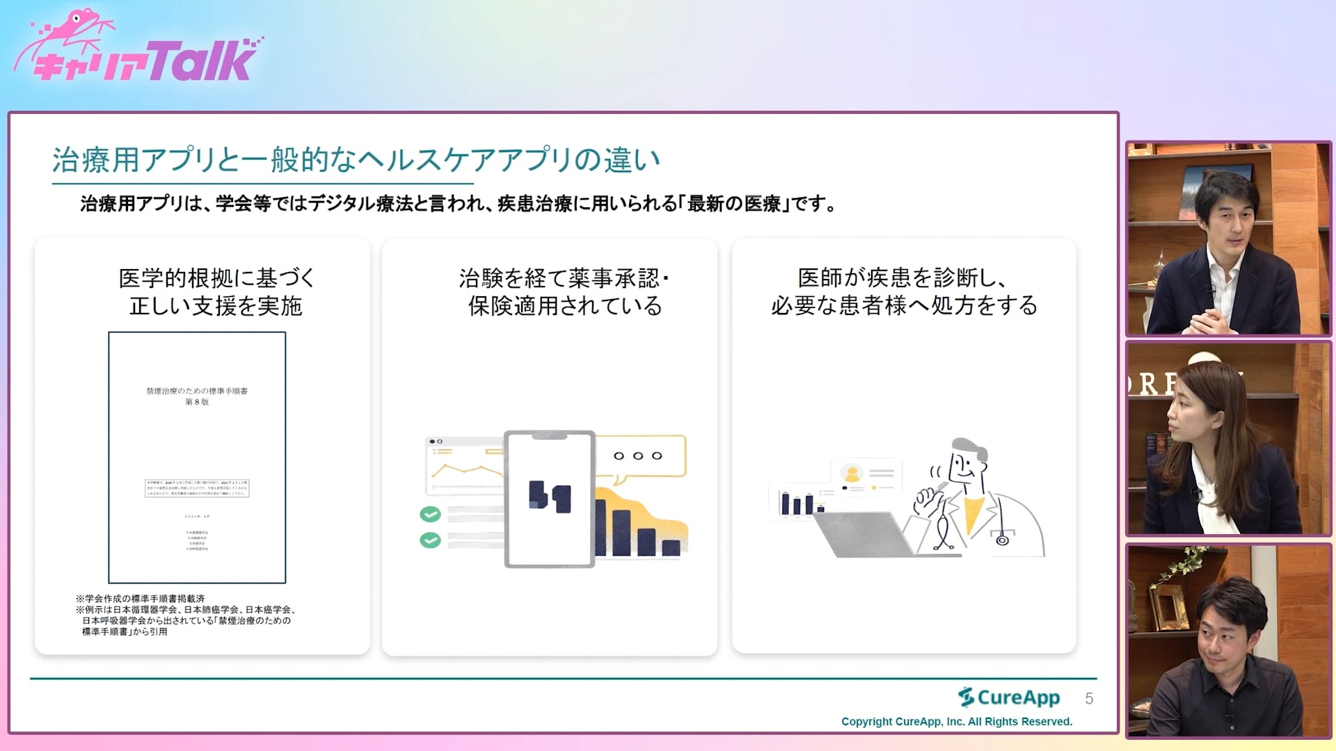 【医師×スタートアップ】株式会社Cureapp 佐竹 晃太 先生 Part1