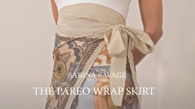 Sarong discount scarf skirt