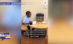 Kid's Morning Routine Goes Viral