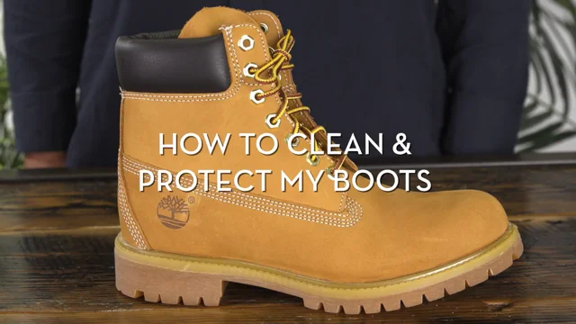 Protective spray clearance for timberland boots