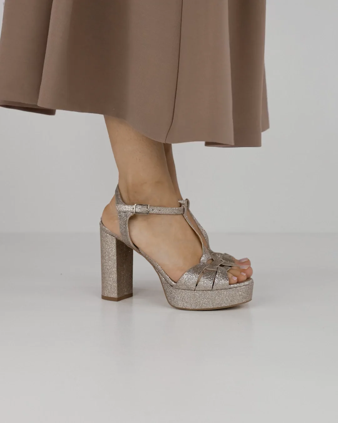 Buy Naturalizer BRENTA Strappy Heel Sandals In Beige