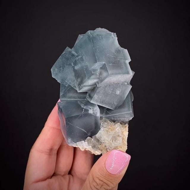 Italian Blue Fluorite Mineral Specimens