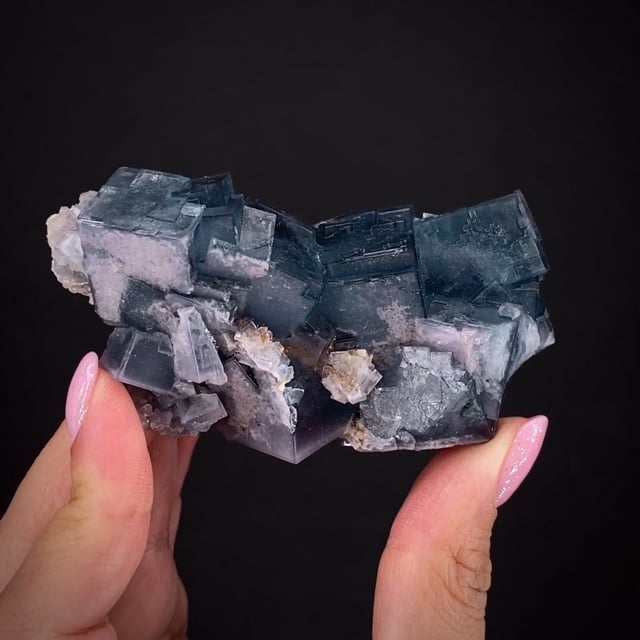 Italian Blue Fluorite Mineral Specimens