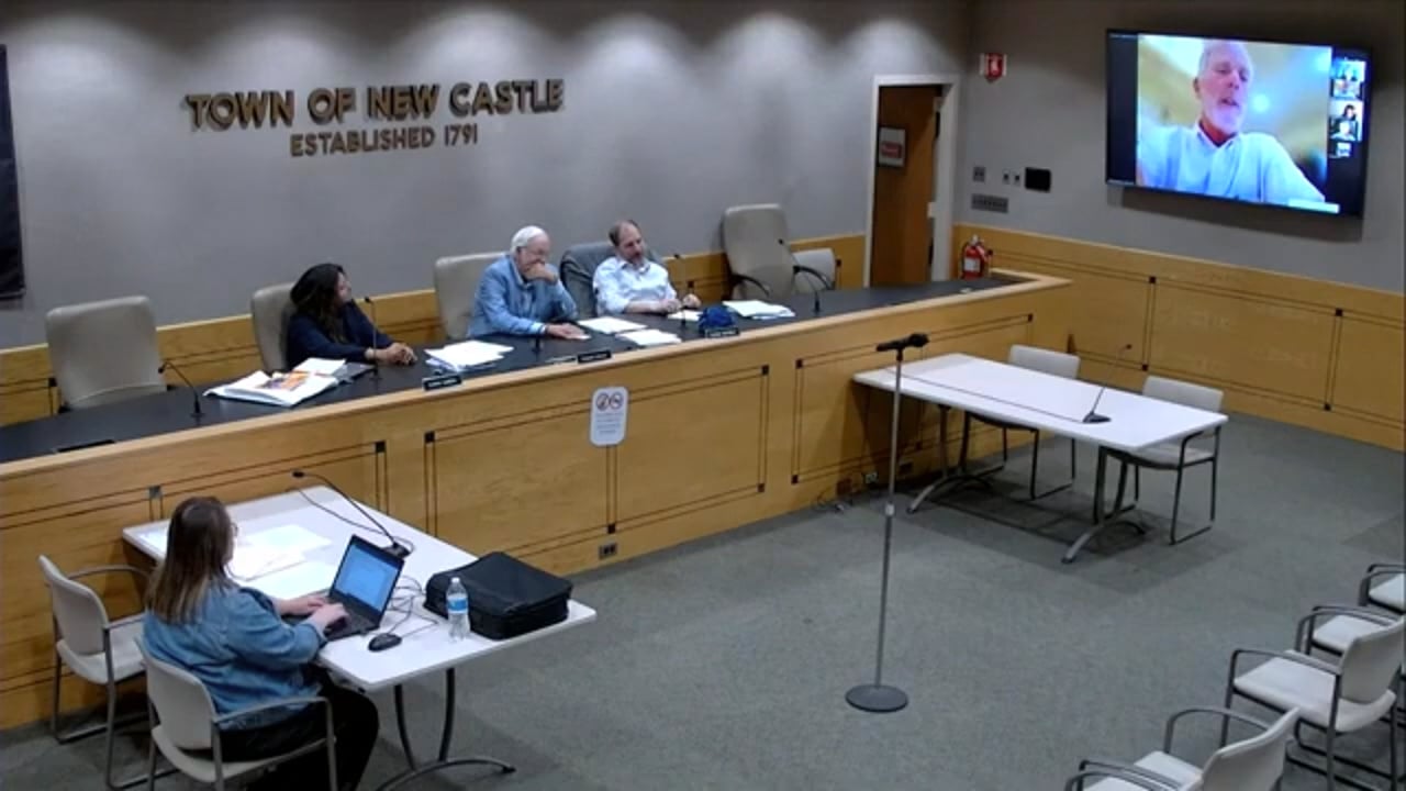 Town of New Castle Planning Board Meeting  5/16/23