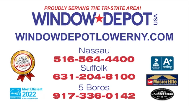 Window Depot USA of Lower NY - Call today (516) 564-4400