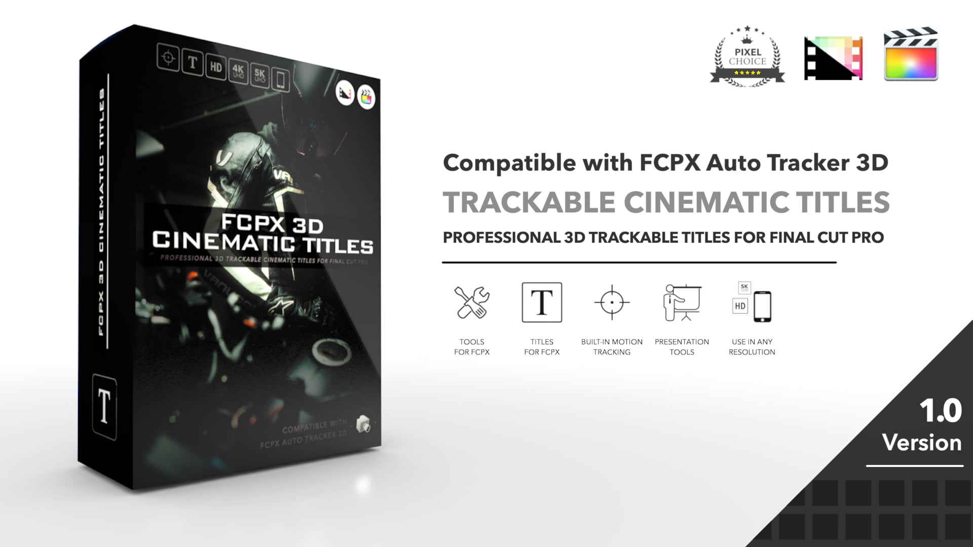FCPX 3D Cinematic Titles - Professional Trackable 3D Title Tools for ...
