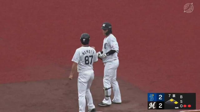 【ファーム】帰ってきた!! マリーンズ・三木亮 復帰後初ヒットは値千金の同点タイムリー!!  2023年5月19日 千葉ロッテマリーンズ 対 横浜DeNAベイスターズ