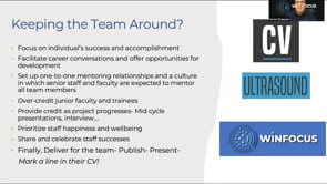 Ways to build a culture of collaborative ultrasound research