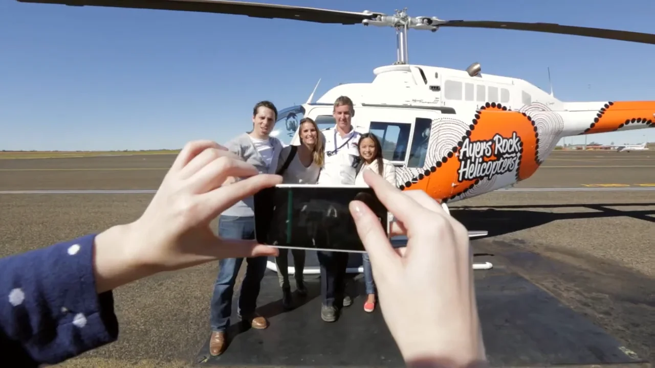 Helicopter Ride Tour of Uluru on Vimeo
