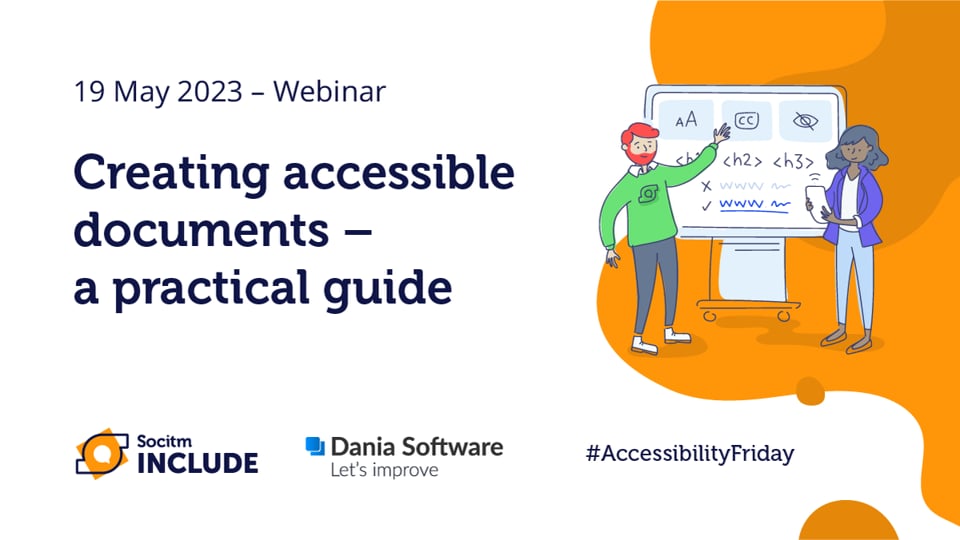 Creating Accessible Documents - A Practical Guide for the Public Sector - 19 May 2023