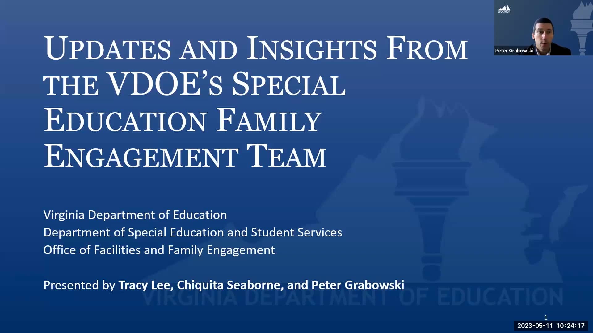 Spring 2023 VCASE Recording Updates and Insights from VDOE’s Special