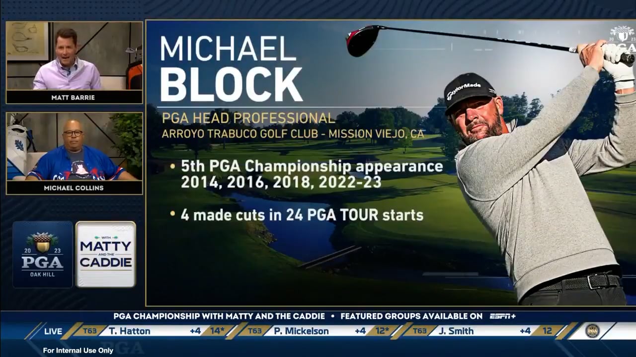 Michael Block, PGA Interview on Matty and the Caddie on Vimeo