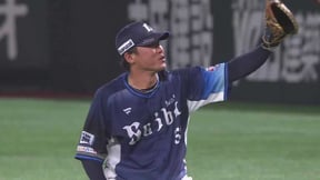 【3回裏】今日は守備で躍動!! ライオンズ・陽川尚将 バウンドを上手く合わせてスライディングキャッチ!!  2023年5月20日 福岡ソフトバンクホークス 対 埼玉西武ライオンズ