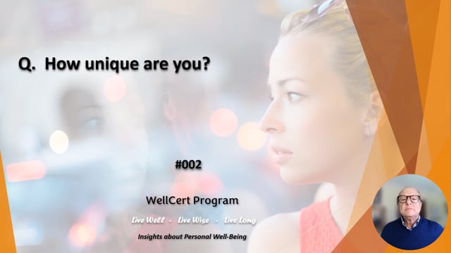 #002 How unique are you?