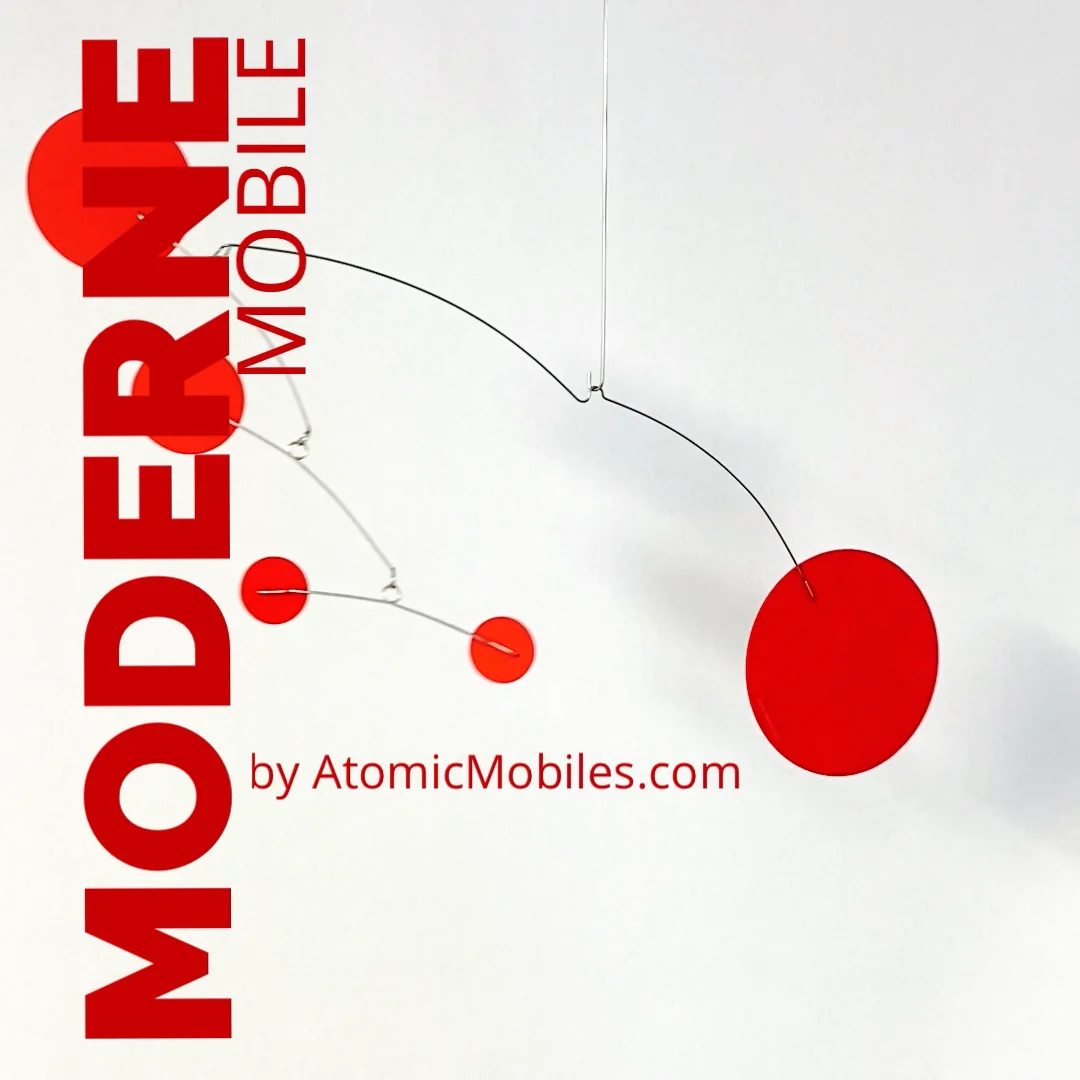 The Moderne Mobile | Mid Century Modern Kinetic Art by Atomic Mobiles