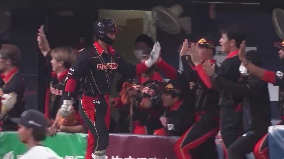 【4回表】プロ初ホームラン!! ファイターズ・福田光輝 センターへの一発を放つ!!  2023年5月21日 オリックス・バファローズ 対 北海道日本ハムファイターズ