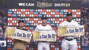バファローズ・西野真弘選手・中川圭太選手・セデーニョ選手ヒーローインタビュー 5月21日 オリックス・バファローズ 対 北海道日本ハムファイターズ