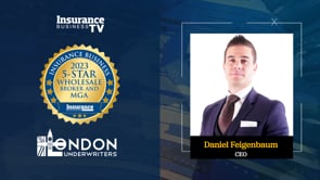 Insurance Business TV interviewed London Underwriters’ CEO, Daniel Feigenbaum