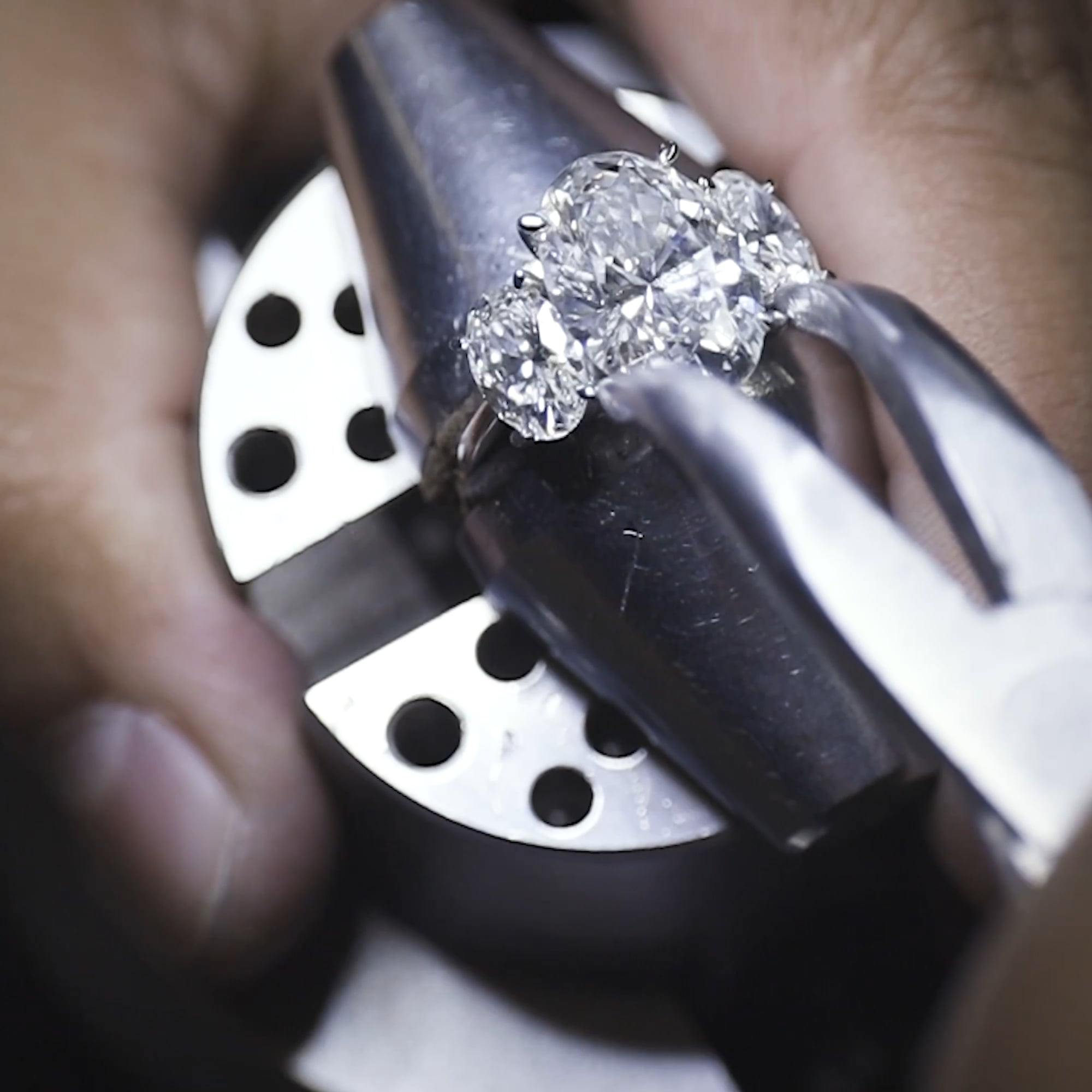 Sofia Ring 18K White Gold, GH, VS2+