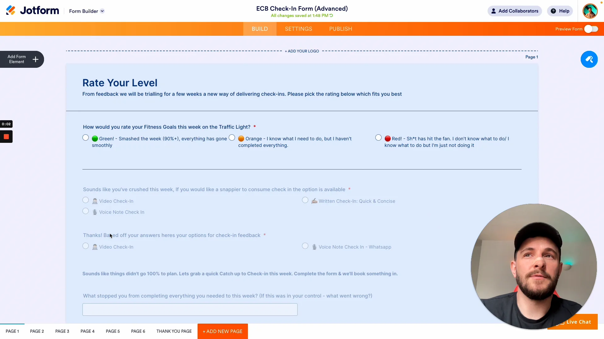 ECB Check-In Form (Advanced) - How to Implement on Vimeo